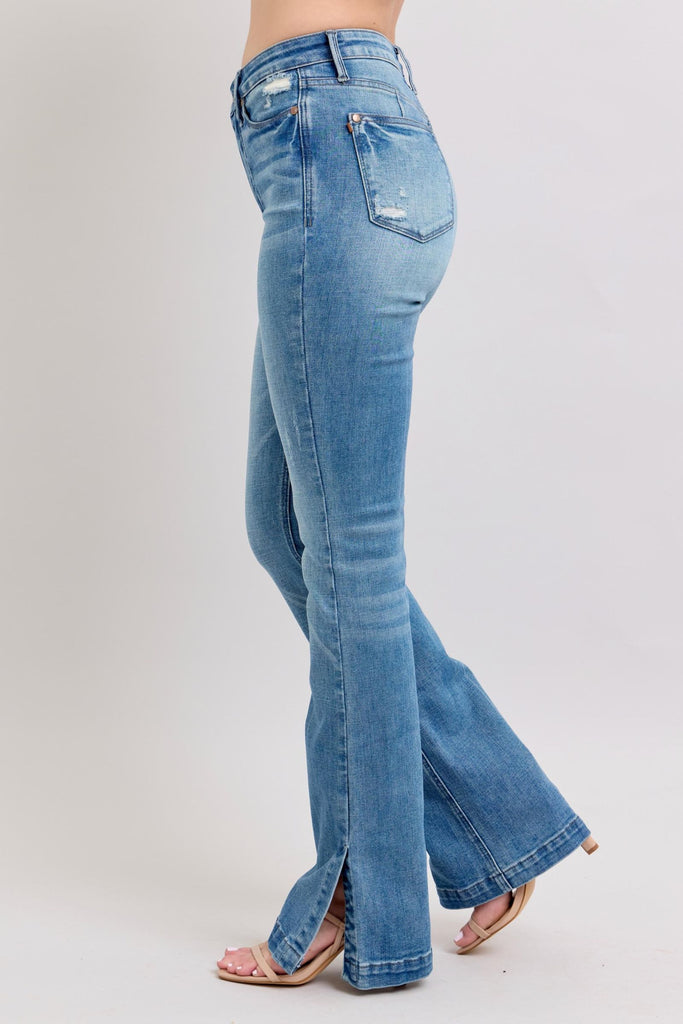 HW TUMMY CONTROL VINTAGE SIDE SLIT SLIM BOOT