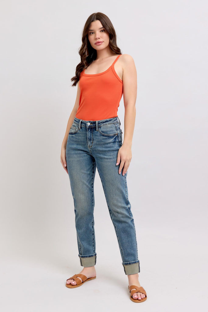 Mid-rise Vintage Wash