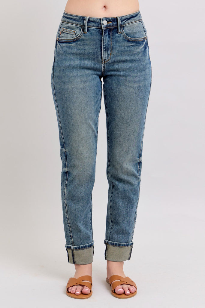 Mid-rise Vintage Wash