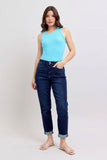 High Waist Boyfriend Cut