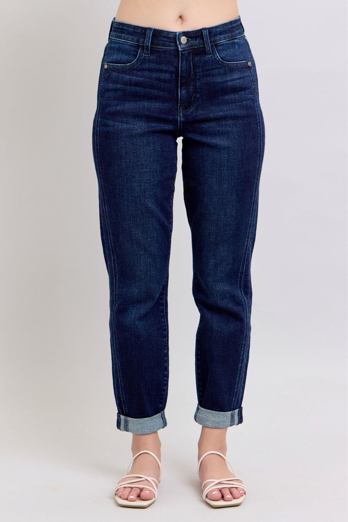 High Waist Boyfriend Cut