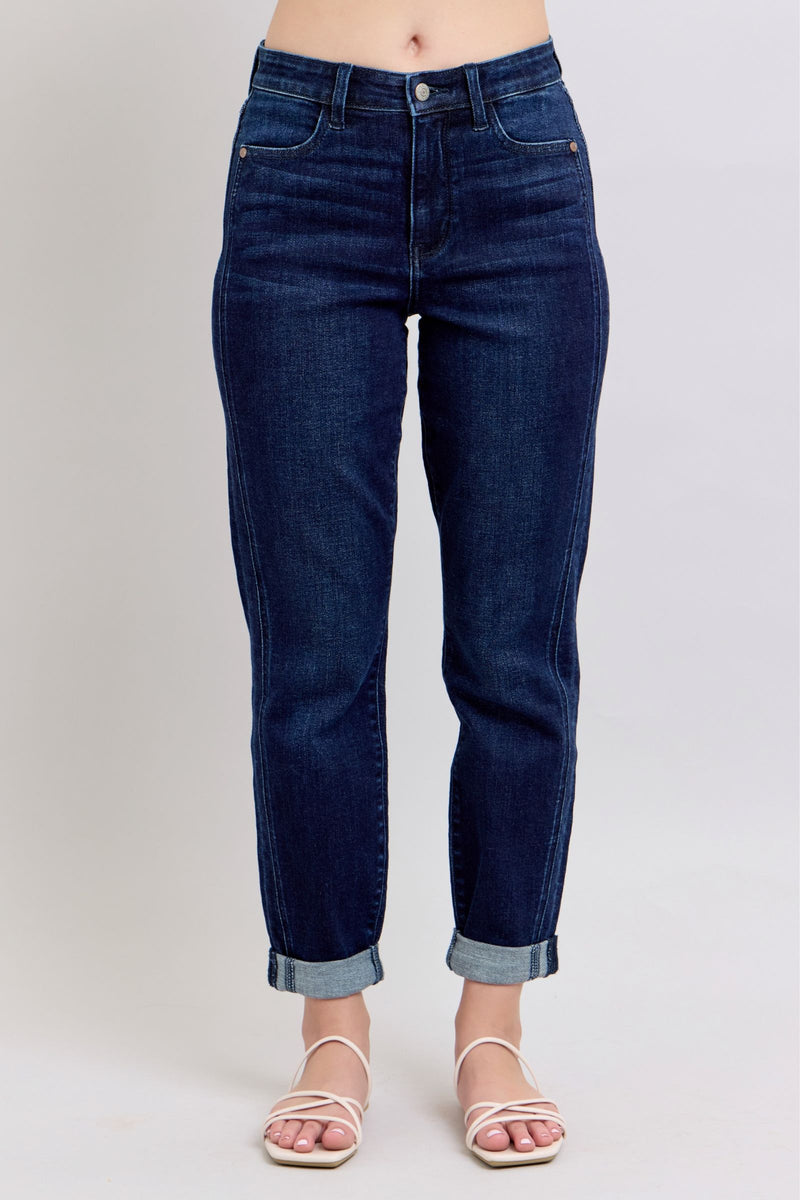 High Waist Boyfriend Cut