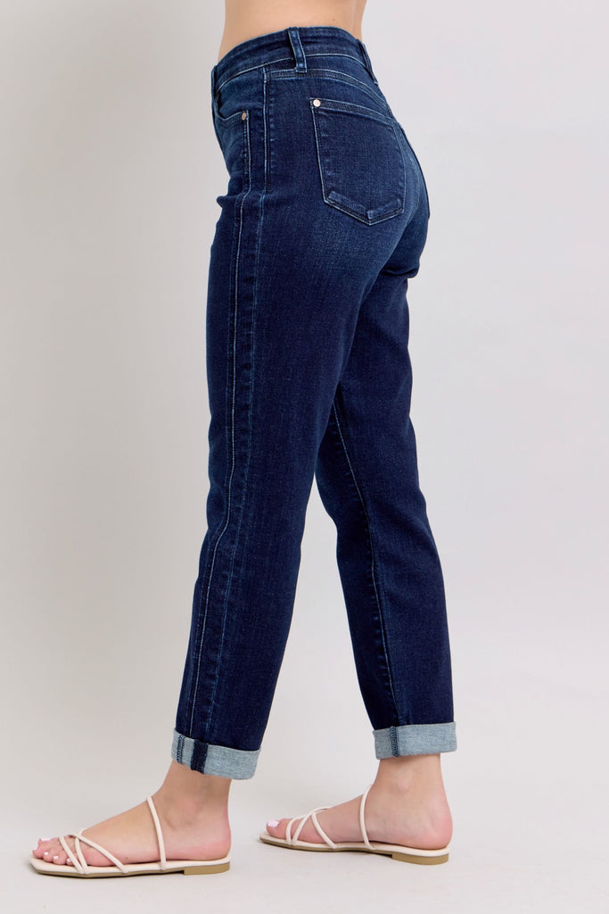High Waist Boyfriend Cut