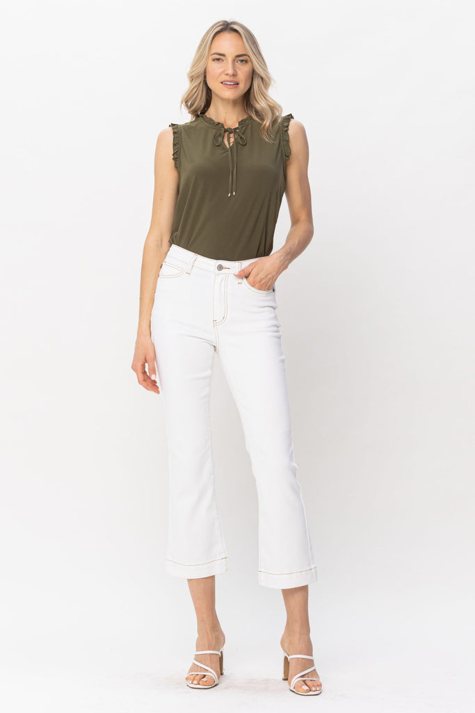 High Waist Cropped
