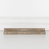 Natural wood tile stand (Ledgie)