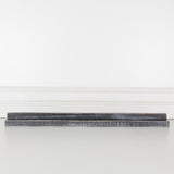 Black wood title stand (ledgie)