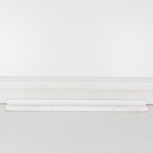 White wood tile stand (ledgie)