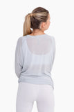 SEMI SHEER LONG SLEEVE