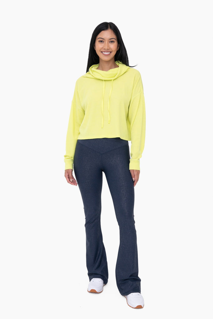 WAFFLE KNIT PULLOVER