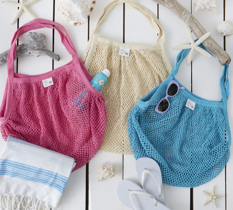 FINAL SALE - Malibu Netted Beach Totes