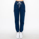 FINAL SALE - Wax Jeans Jogger - Dark
