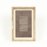 Wood frame sign