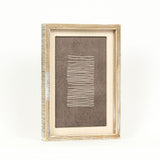 Wood frame sign