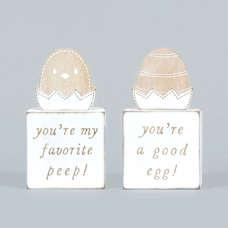 You're my favorite peep! / you're a good egg!