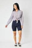 FINAL SALE - HW TUMMY CONTROL BERMUDA SHORTS