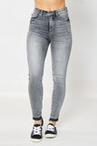 HW Tummy Control Grey Hem Skinny