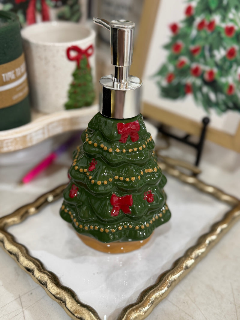 Dol Bow Tree Soap Dispenser