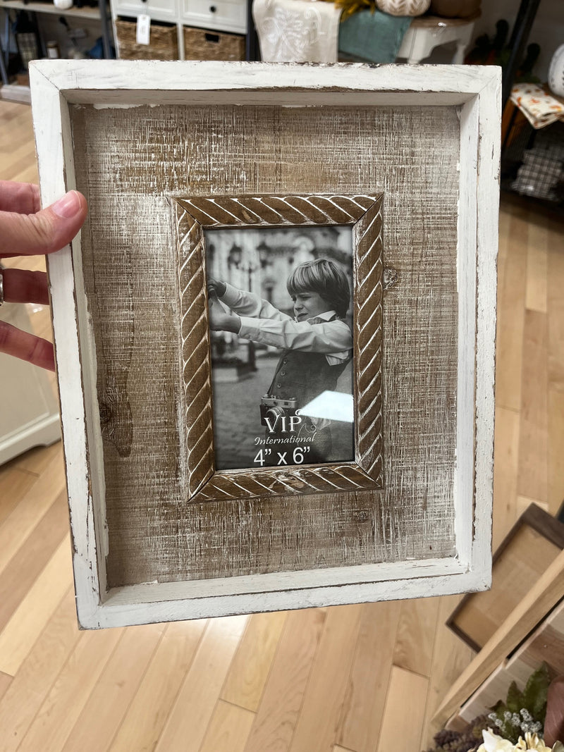 Wall Wood Photo Frame Natural