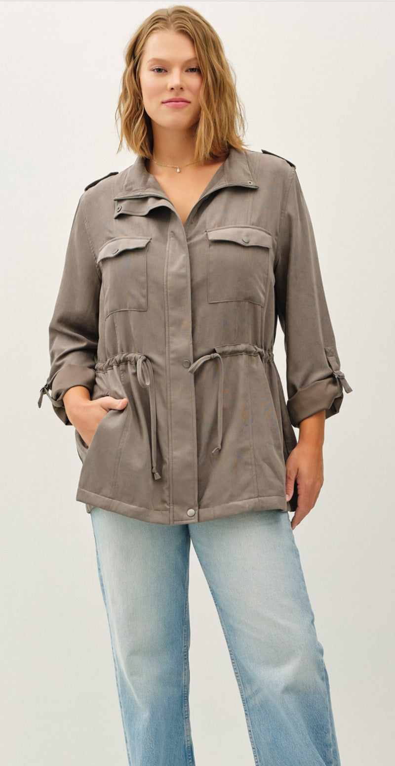 Curvy Cargo Jacket