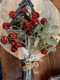 Iron Matte Black Christmas Tree Trivet