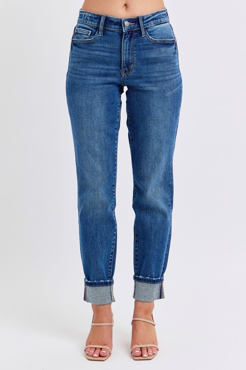 Judy Blue Mid Rise Boyfriend
