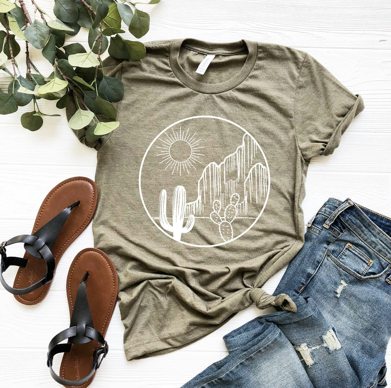 Cactus Graphic T-shirt