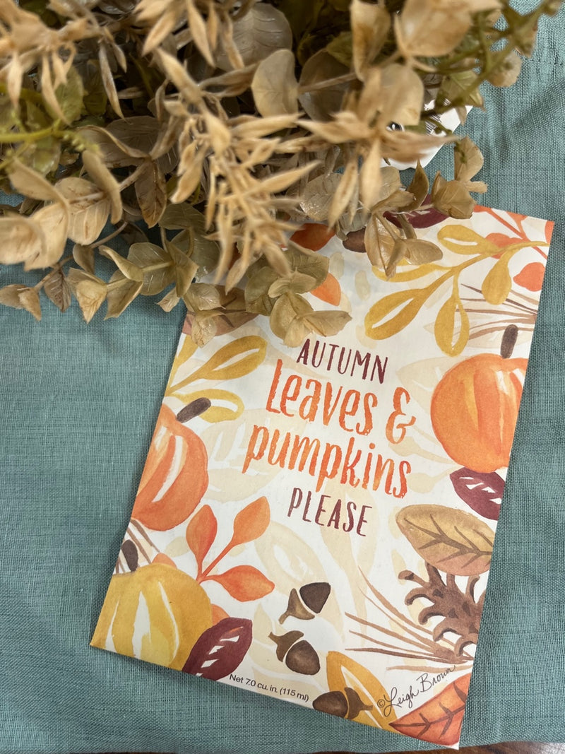 Autumn Leaves Sachet Scent Pack