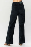 Judy Blue Green Corduroy Trouser Wide Leg