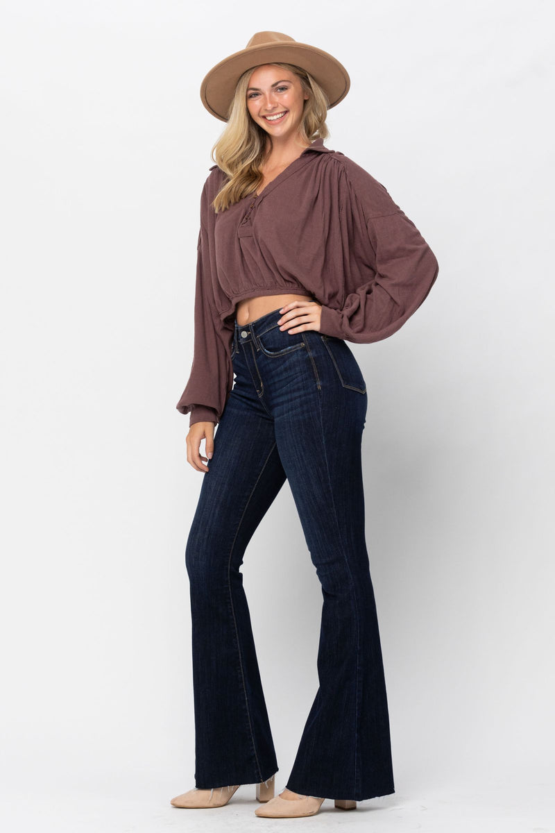 Judy Blue Raw Hem Jeans