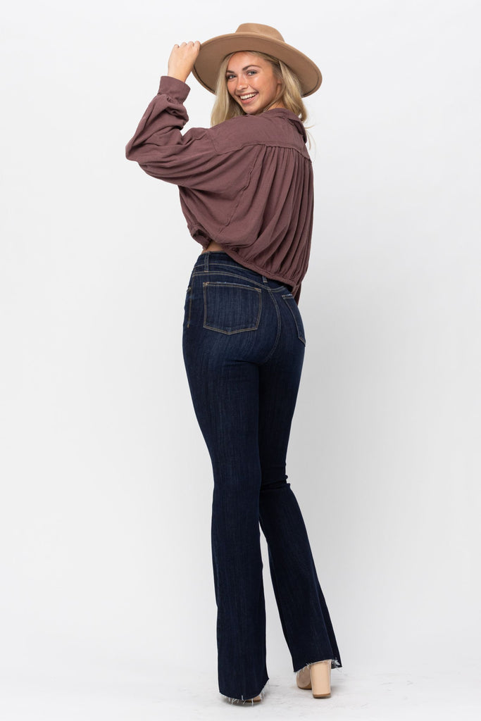 Judy Blue Raw Hem Jeans