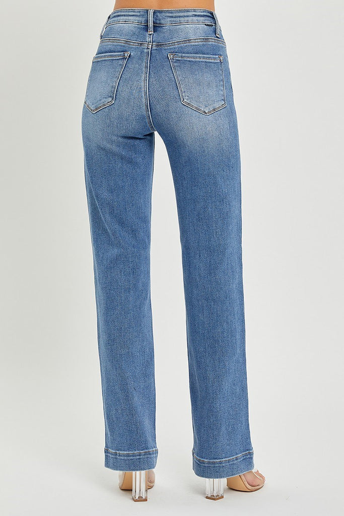 Curvy HR Frayed Hem
