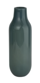 Glass Vase-teal