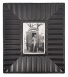 Stamped Metal Photo Frame Black 5x7”