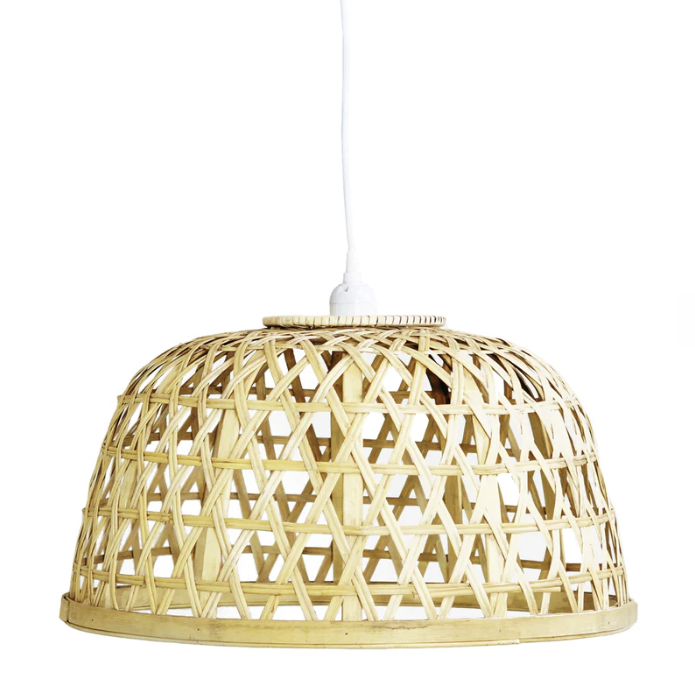 Wicker Basket Light