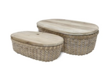 Wooden Box - Oval
