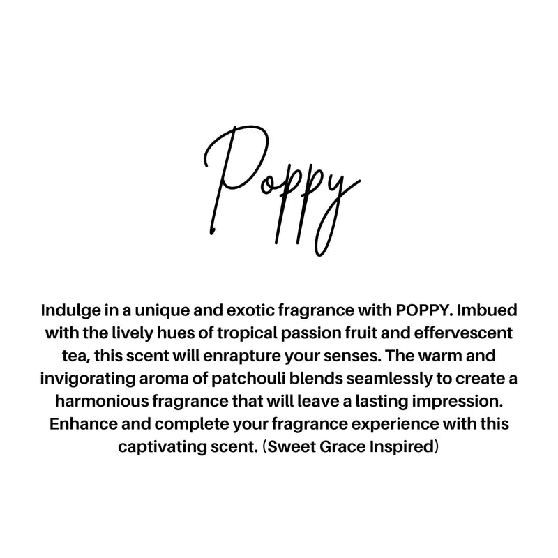 POPPY WAX MELT