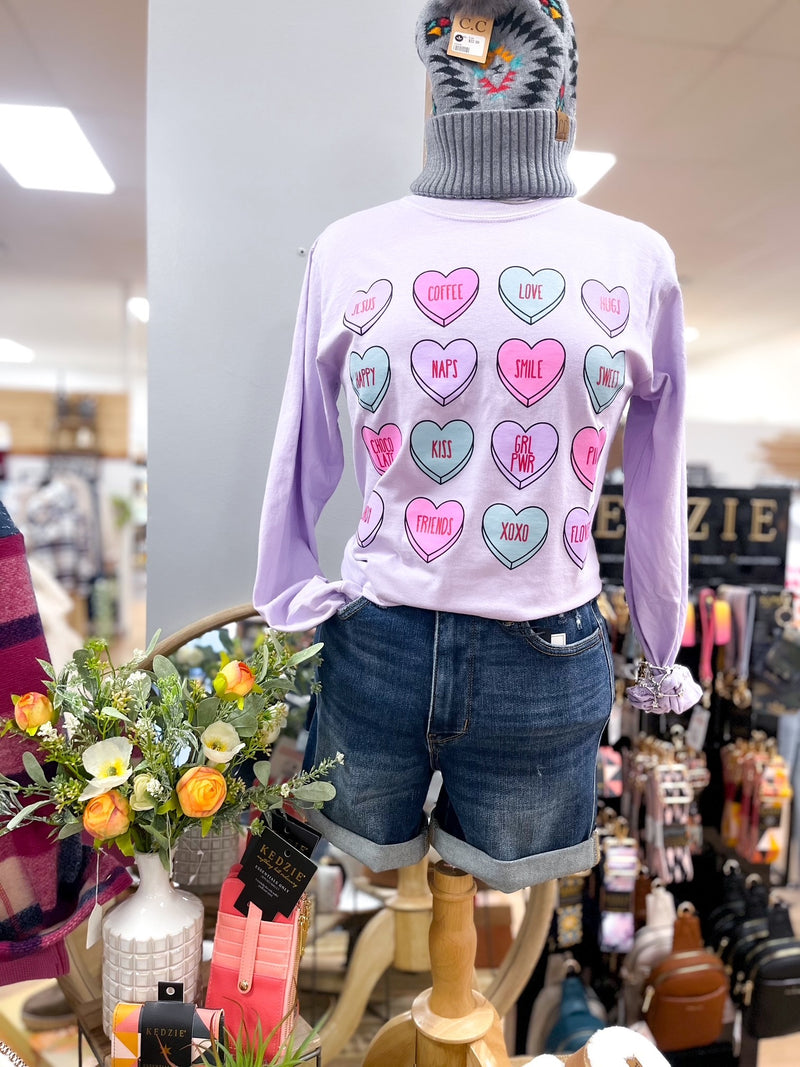 CANDY HEART LONG-SLEEVE