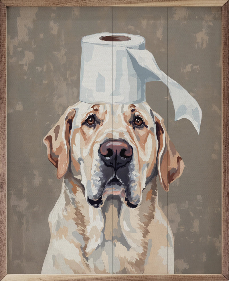 Dog Toliet Paper 8x10