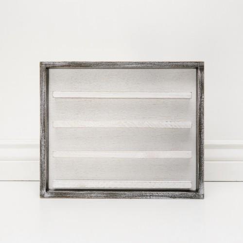 Wood Framed Sign (Letterboard) White