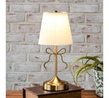 12 Gold Bow Accent Led Lamp