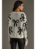 Cream Bow Sweater