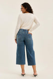 Hw "dottie" Wide Crop Quarry Fade