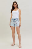 Cherry Embroidered Shorts