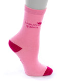 Trauma Queen Breathable Soft Cotton Crew Length Unisex Socks