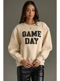 Beige Game Day Sweatshirt