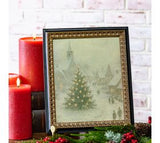 8 X 10 Christmas Village Photo Frame