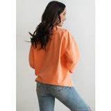 Karma Ribbed Sweatshirt