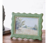 *inner* 7 X 5 Green Weave Landscape Frame