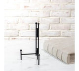 8.25 Black Straight Back Easel