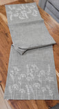 Neutral And Wiildflowers Table Runner